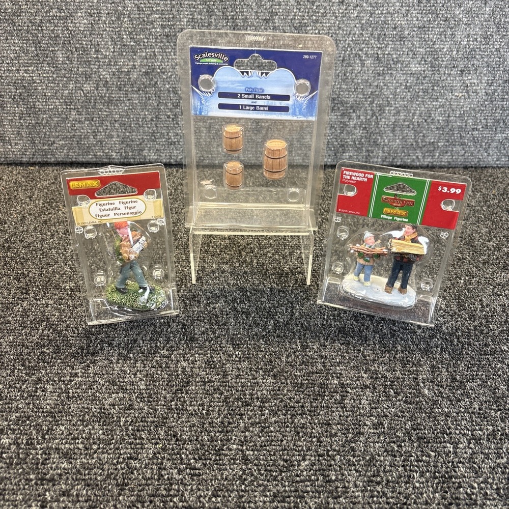 Lemax~Coventry Cove~Set of 2~Firewood for the Hearth/Fuel for the FIre/Unbranded